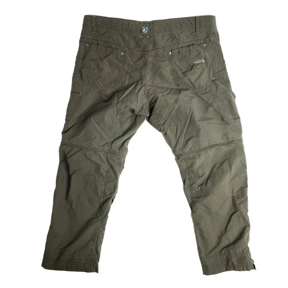 KUHL Liberator Stealth Convertible Hiking Pants Shorts Men's Green Size 42 x 30 - Picture 2 of 12